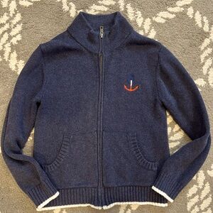 Janie and Jack zip up sweater